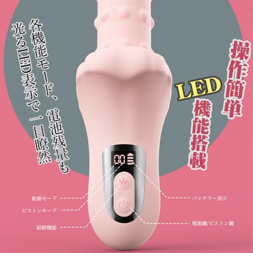 Joygift 手マンバイブ 奥イキ スイング 内蔵リング 激震 膣内開発 女性おもちゃ画像6