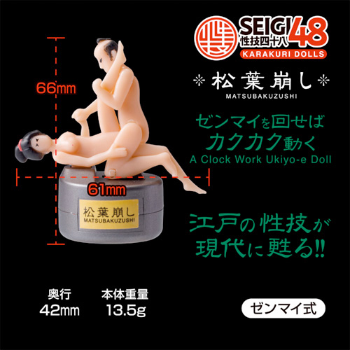 凸凹堂 SEIGI48 KARAKURI DOLLS 獅子舞 達磨返し 松葉崩し画像4