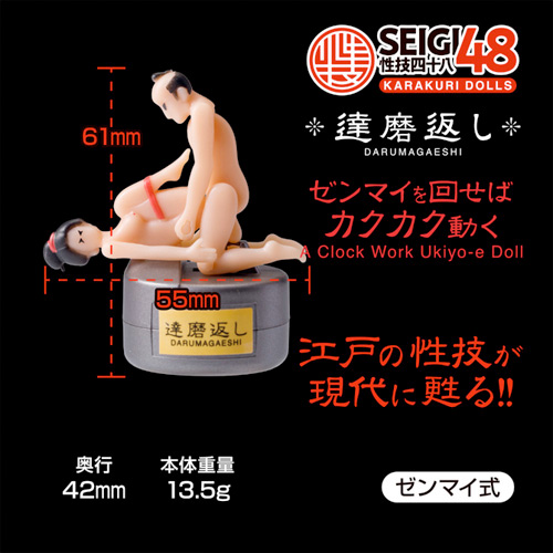 凸凹堂 SEIGI48 KARAKURI DOLLS 獅子舞 達磨返し 松葉崩し画像5
