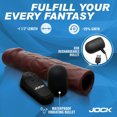 Enhancers Vibrating Penis Extension Remote画像2
