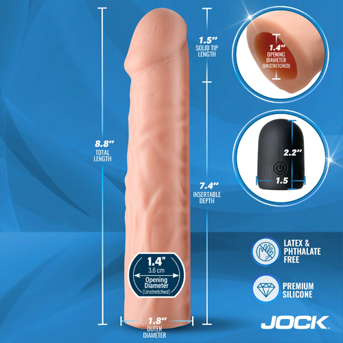 Enhancers Vibrating Penis Extension Remote画像3