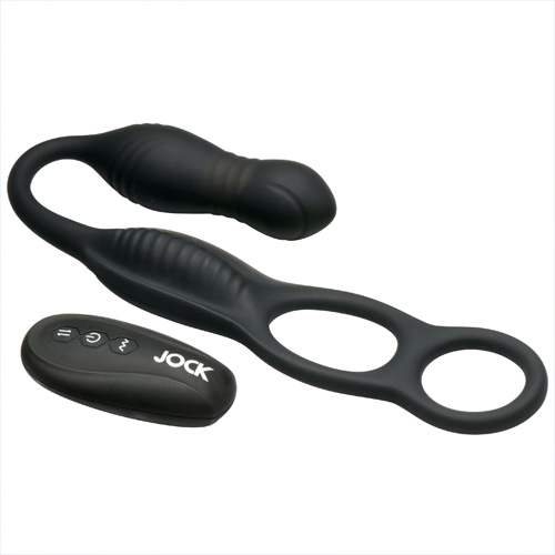 Hyper Thrusting And Vibrating Anal Plug With C-Ring画像4