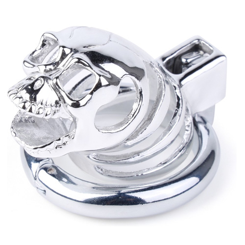 【男性用貞操具】Goth Cage Metal Chastity Cage