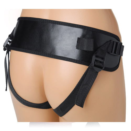 10X Groove Harness W Vibrating ＆ Rotating Dildo画像2