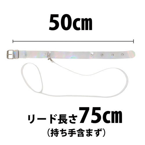 ビニールマニア首輪手枷セット画像3