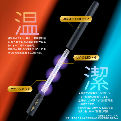 MENS MAX 360UV ウォーマープロ BLACK画像3