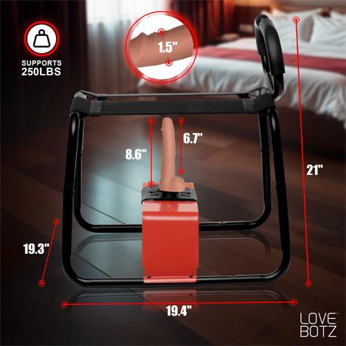 ピストンバイブディルド付きベンチ Bangin Bench With Thrusting ＆ Vibrating Dildo画像3