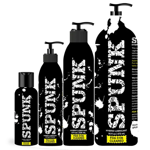 SPUNK LUBE 水性シリコンハイブリッド潤滑液 2oz 4oz 8oz 16oz