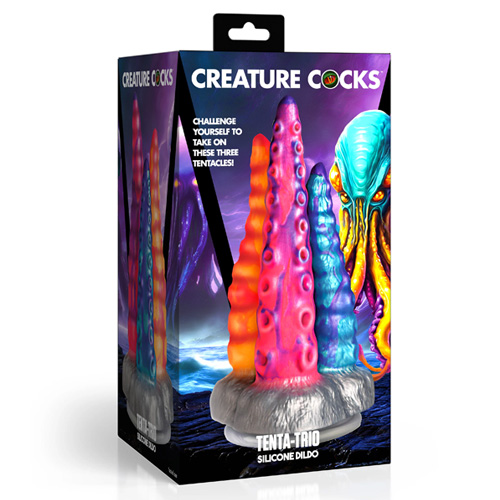 TentaTrio Silicone Dildo画像6