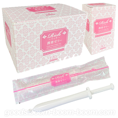 リッチ潤滑ゼリー ソフトタイプ 30本入り 120本入り