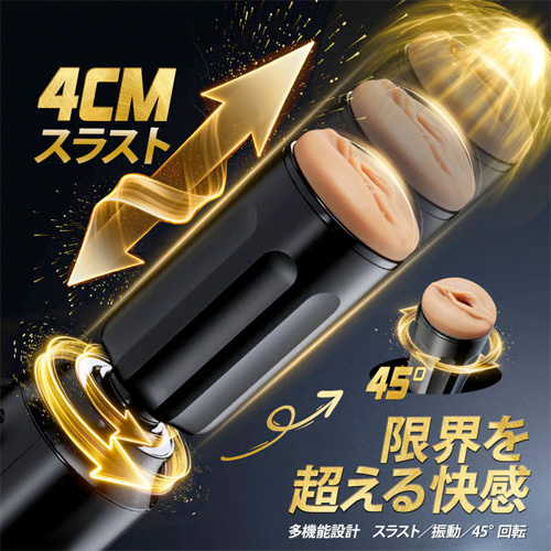 ThrustMax ピストン オナホとディルド2WAYアタッチメント付属  電動ピストンマシン画像3