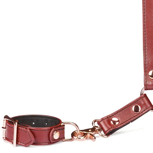 Liebe Seele Wine Red リーベゼーレ ワインレッド 首輪手枷セット画像3
