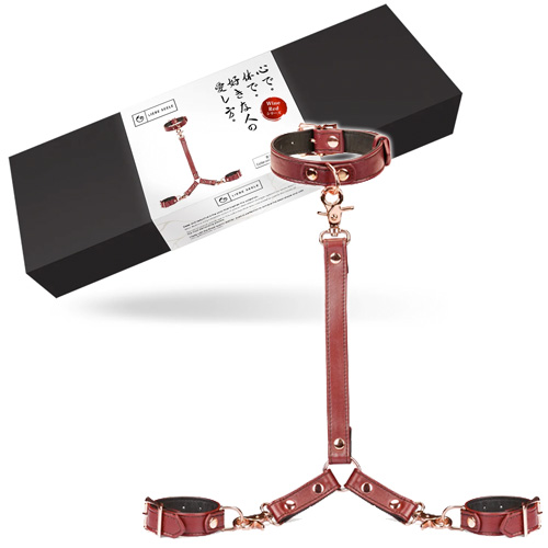 Liebe Seele Wine Red リーベゼーレ ワインレッド 首輪手枷セット