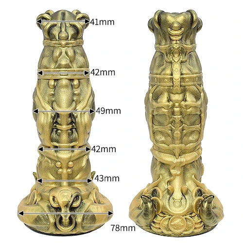 牡牛座 TAURUS ディルド アナルプラグ 剣闘士金 Sサイズ画像3