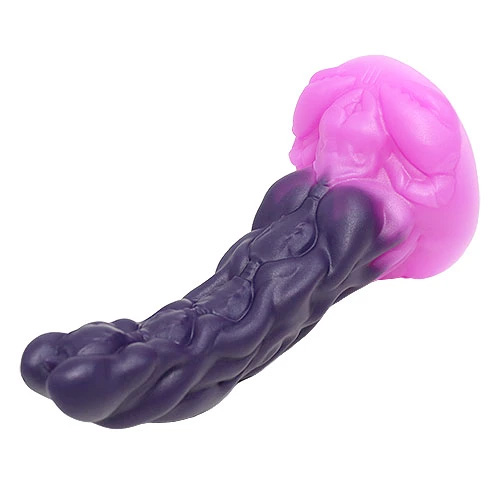 蠍座 SCORPIO ディルド アナルプラグ 毒矢紫 Mサイズ画像5