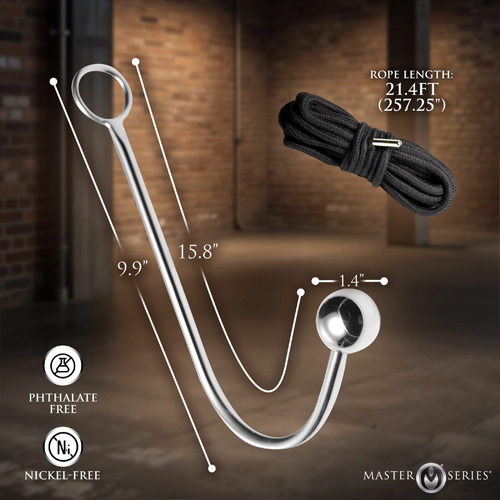 Roped Anal Hook With Rope画像4