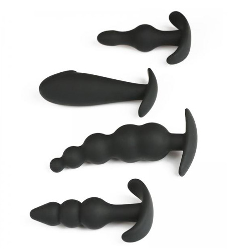 シリコン製アナルプラグ 4点セット画像4