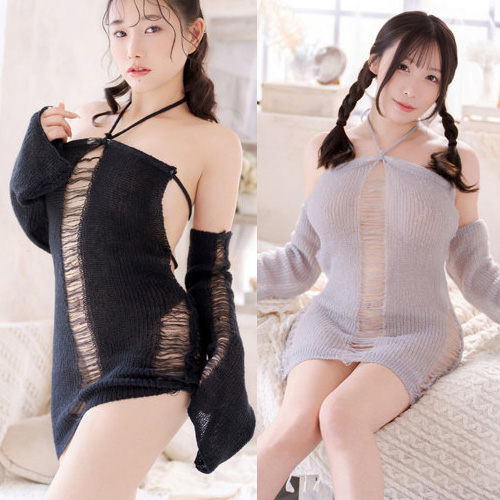 DOLCE pink オーバーキルニット モザイクライン