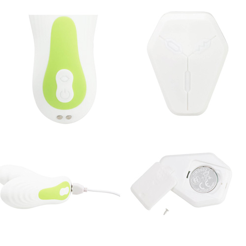 popcul ぽぷかる 充電式2点責め吸引バイブ My way Two way マイウェイトゥーウェイ画像7