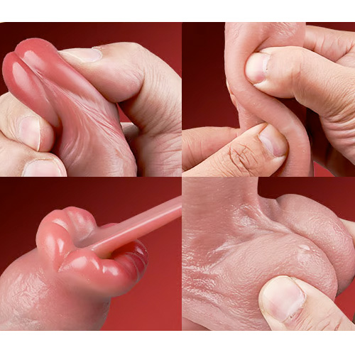 極柔熱舌ピストン 奥突きクリ舐め 中外イキ 40度加温 シリコン電動ディルド画像6