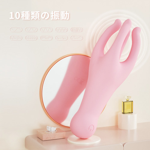 全身の性感帯を探る 指マッサージャー こねくる4指バイブ画像4