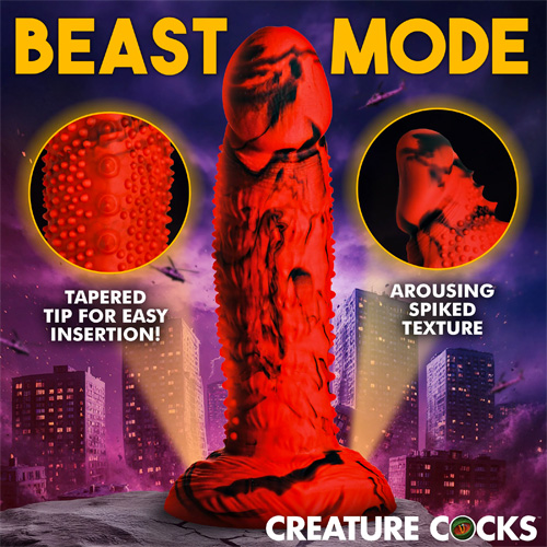 Gojira Silicone Dildo画像2