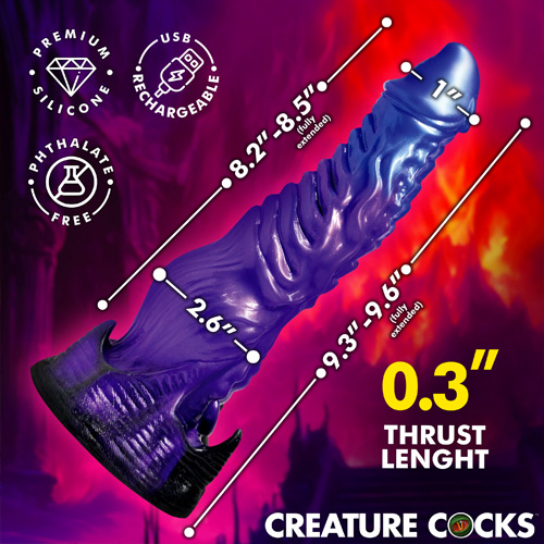 Diabolos Thrusting ＆ Vibrating Dildo画像5