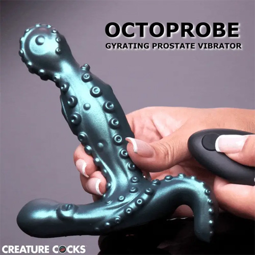 前立腺ヘッドスイングバイブ Octoprobe Gyrating Prostate Vibrator