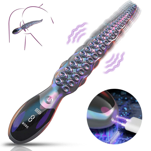 吸盤突起 デジタルディスプレイ付き スティックバイブ画像6