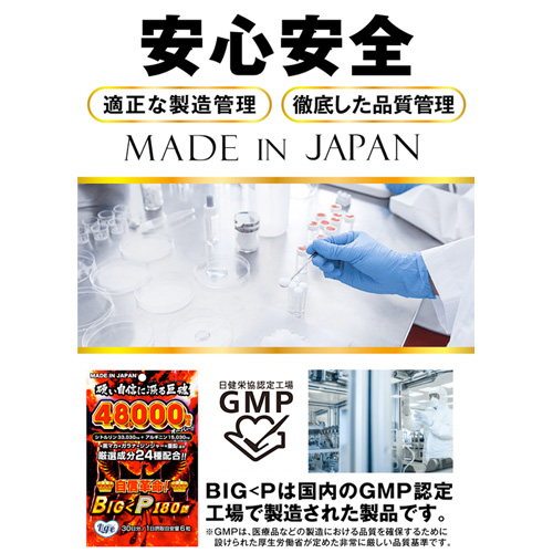 自信革命！BIG＜P 180錠画像4
