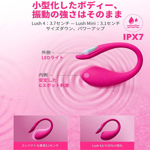 LOVENSE Lush Mini ラブンス ラッシュミニ画像4