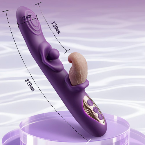 舌撩り×回転G点 内外イキ 連続絶頂 7振動 深攻め 防水静音バイブ画像7