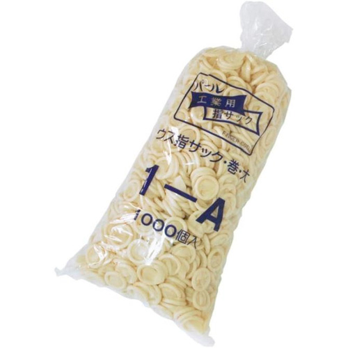 指サック 1000個入り Mサイズ 内直径18ｍm 1－A