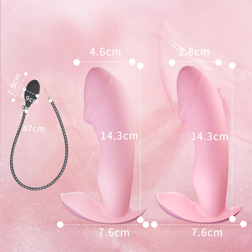 拡張可能なディルド 遠隔リモコン ポンプ膨張機能付きバイブ 画像3