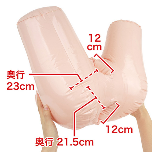 ２ホール対応 全体重をかけてピストンできるデカ尻耐圧エアガール画像4