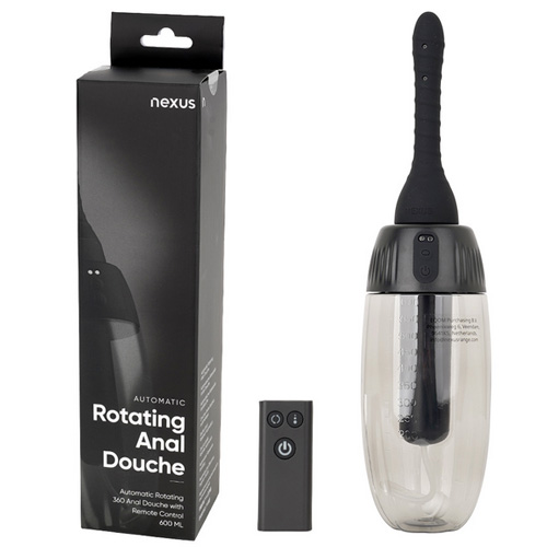 自動回転式アナル洗浄機 リモコン付 NEXUS ROTATING ANAL DOUCHE ローテティング アナルドゥーシェ