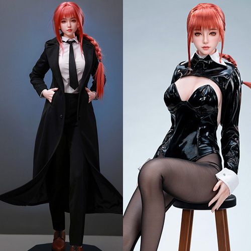 ROSE IDOL マキマ風コスチュームラブドール 75cm プラチナシリコン製 4400g ミニドール キャラクターフィギュア画像6