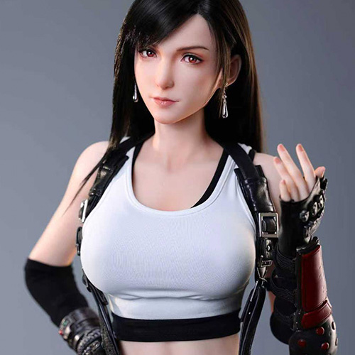 ROSE IDOL ティファ風コスチュームラブドール 75cm プラチナシリコン製 4400g ミニドール キャラクターフィギュア画像7