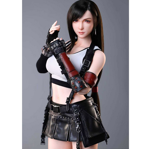 ROSE IDOL ティファ風コスチュームラブドール 75cm プラチナシリコン製 4400g ミニドール キャラクターフィギュア