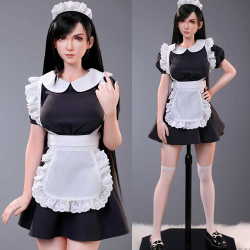 ROSE IDOL ティファ風コスチュームラブドール 75cm プラチナシリコン製 4400g ミニドール キャラクターフィギュア画像4