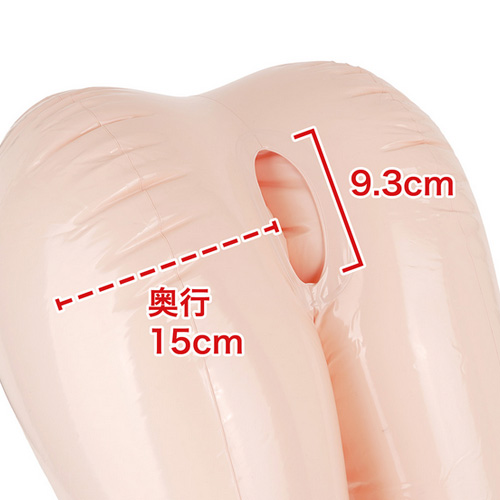 壁尻エアドール 内股つま先立ちver ポスター付き画像3