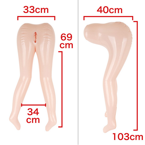 壁尻エアドール 内股つま先立ちver ポスター付き画像2