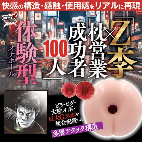 Z李×枕営業成功者100人体験調査データから生まれた伝説名器をリアル再現画像2