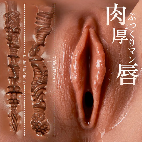 濃密ヒップライン ぷっくり肉感2300g 2穴大型オナホ画像2