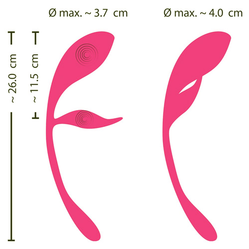 ダブルプレジャー ラブボールバイブ RC画像7