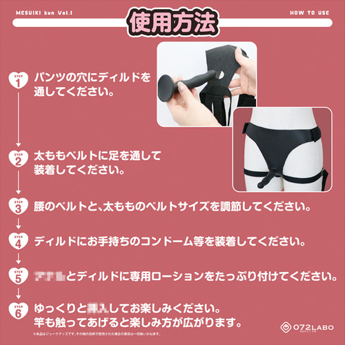 072LABO ルーインドオーガズム 次世代ペニバン メスイキくん1号 即プレSET画像3