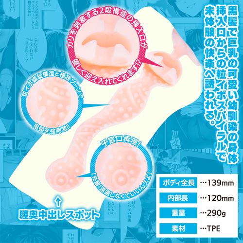 オサナナジミエッチ 実写化コラボオナホール画像2