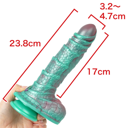 龍鱗 Dragon Dick リモコンディルドバイブ画像2