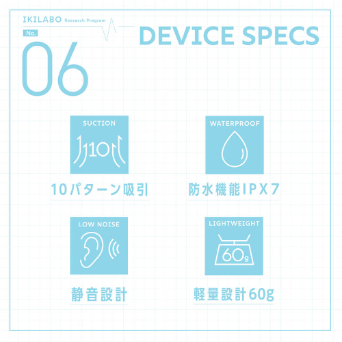 イキラボ! No06 吸引クンニローター画像7