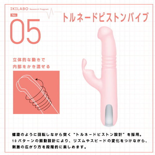イキラボ! No05 トルネードピストンバイブ画像4